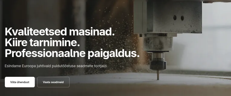 Uuendatud kodulehekülg